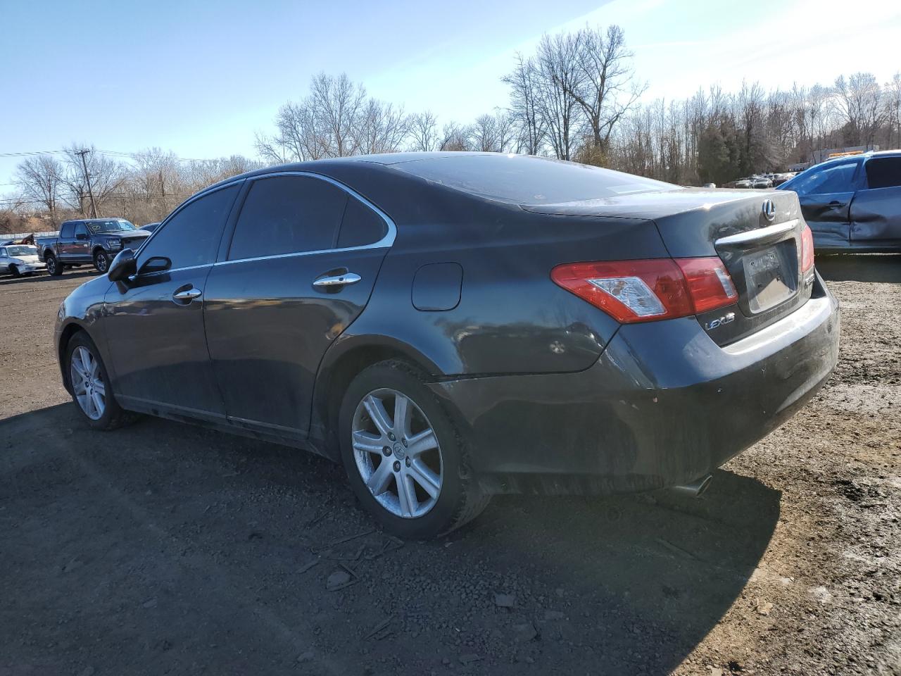 2009 Lexus ES VIN JTHBJ46G392334590 Copart auction photo, front end / side damage thumbnail 2