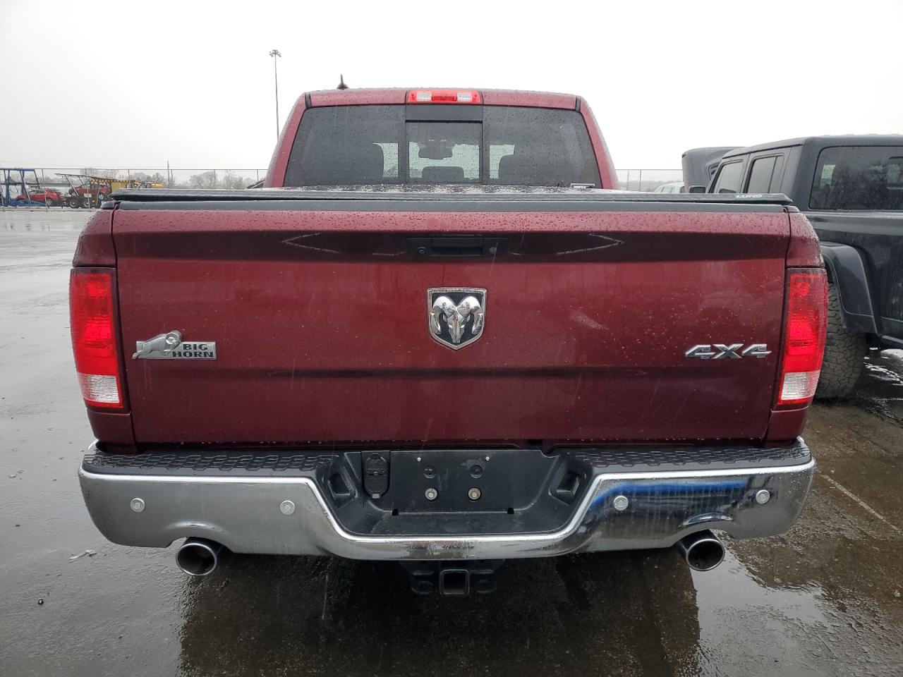 2017 RAM 1500 VIN 1C6RR7LT6HS691442 Copart auction photo, front end / side damage thumbnail 6