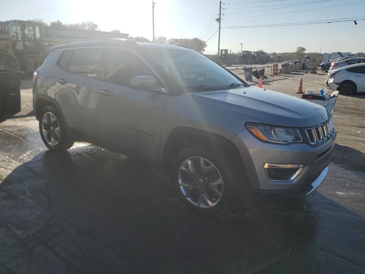 2018 Jeep Compass VIN 3C4NJDCB8JT262604 Copart auction photo, rear end / undercarriage damage thumbnail 4