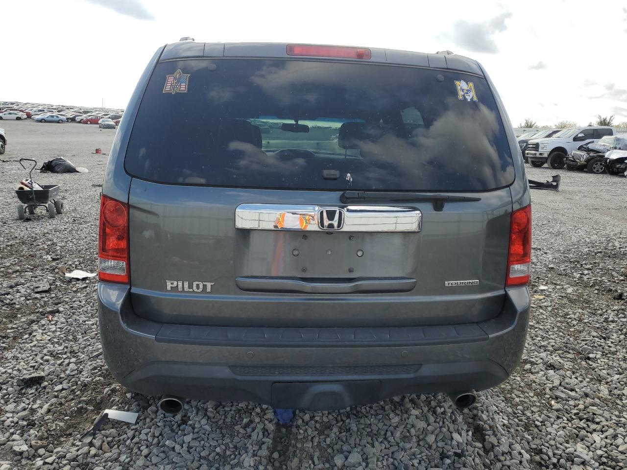 2013 Honda Pilot VIN 5FNYF3H9XDB001119 Copart auction photo, front end / minor dent/scratches damage thumbnail 6
