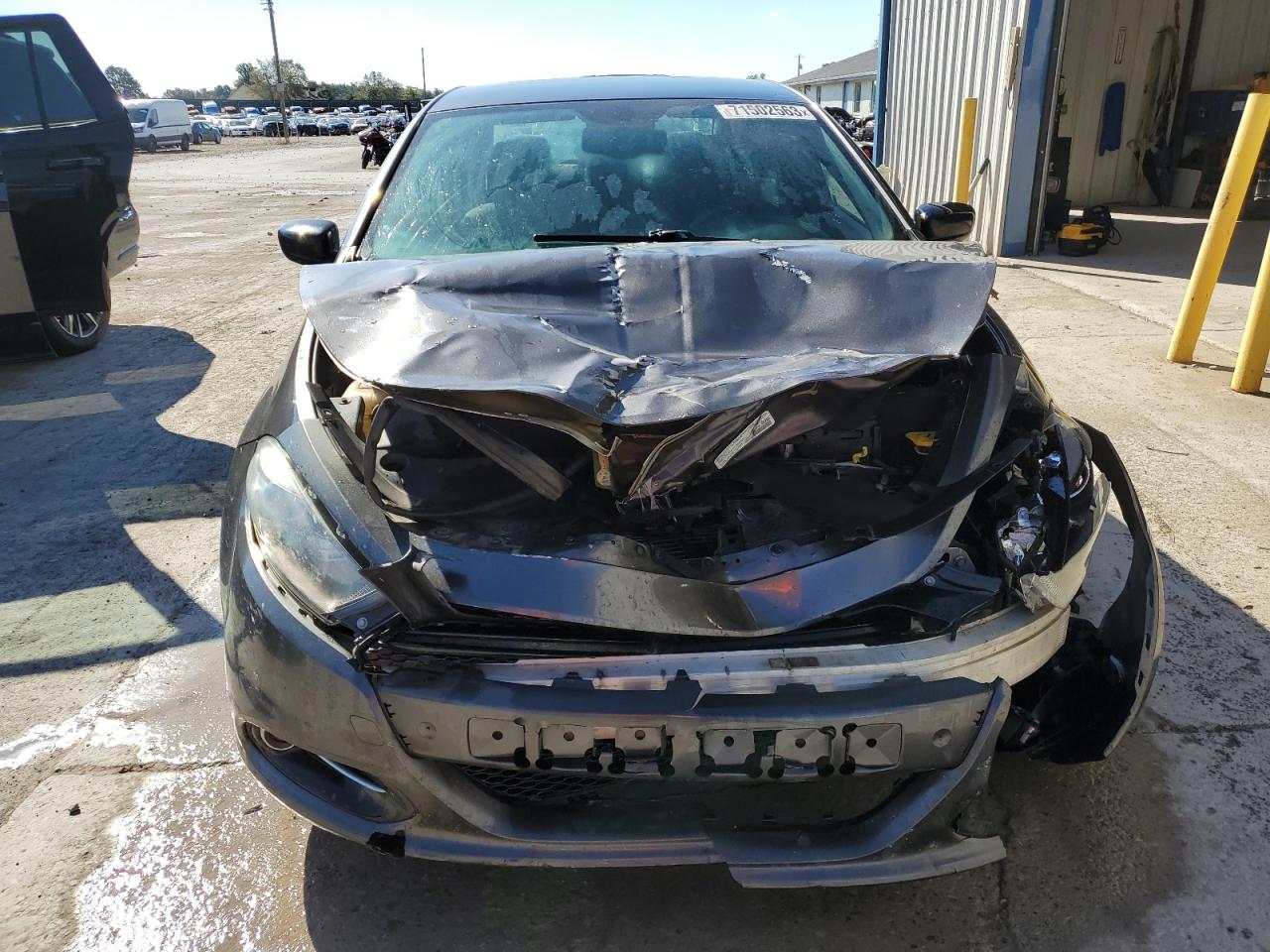 2014 Dodge Dart VIN 1C3CDFBB4ED799742 Copart auction photo, front end damage thumbnail 5