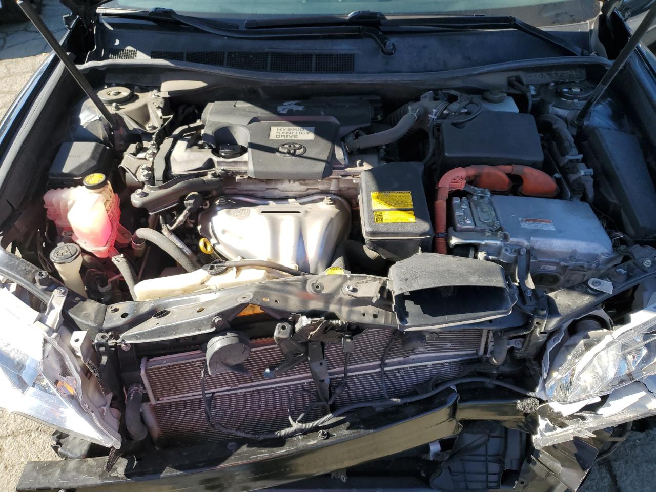 2014 Toyota Camry VIN 4T1BD1FK3EU106207 Copart auction photo, front end damage thumbnail 11
