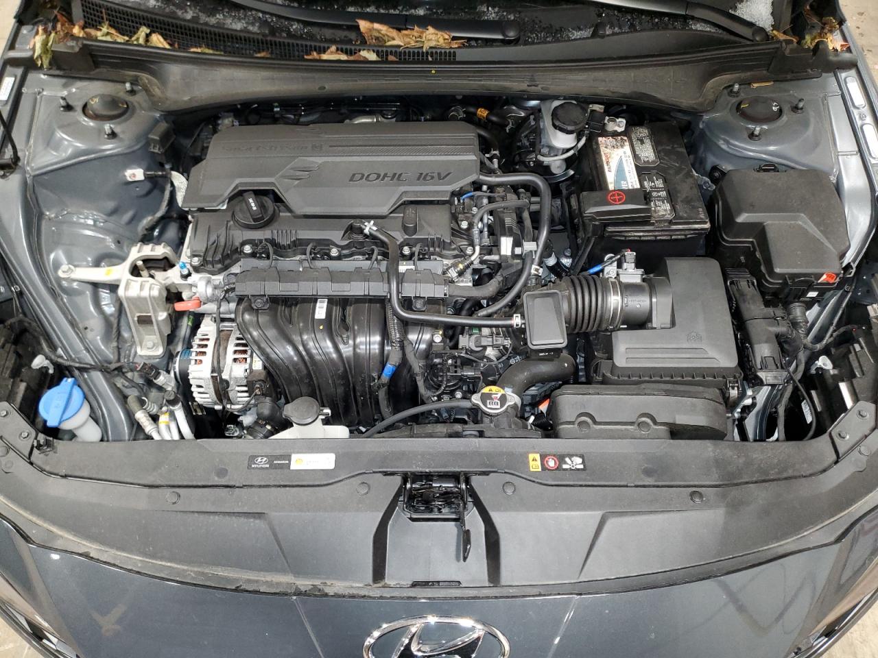 2023 Hyundai Elantra VIN KMHLM4AG0PU630944 Copart auction photo, side / rear end damage thumbnail 11