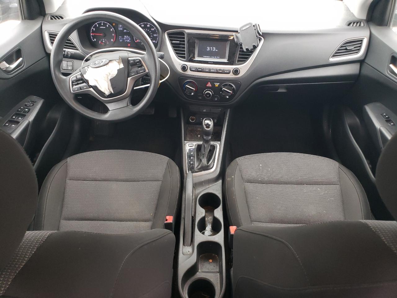 2020 Hyundai Accent VIN 3KPC24A69LE099172 Copart auction photo, front end damage thumbnail 8