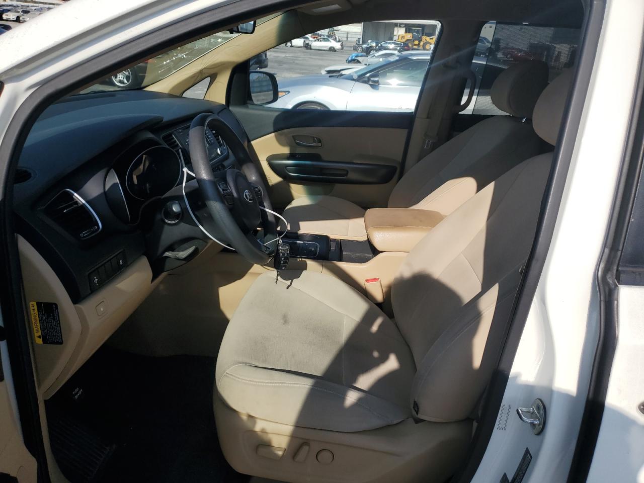 2015 KIA Sedona VIN KNDMB5C14F6074959 Copart auction photo, rear end damage thumbnail 7