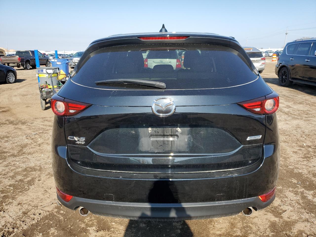 2019 Mazda CX-5 VIN JM3KFBDM8K0612621 Copart auction photo, hail damage thumbnail 6