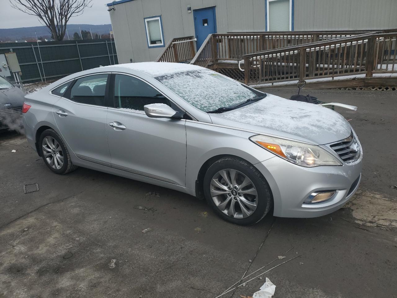 2013 Hyundai Azera VIN KMHFG4JG3DA202044 Copart auction photo, top/roof damage thumbnail 4