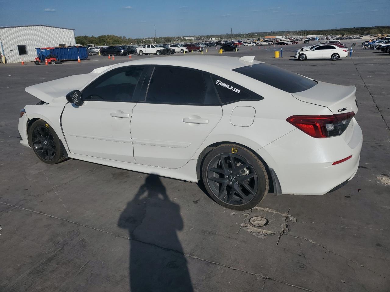 2024 Honda Civic VIN 2HGFE2F52RH576614 Copart auction photo, front end damage thumbnail 2