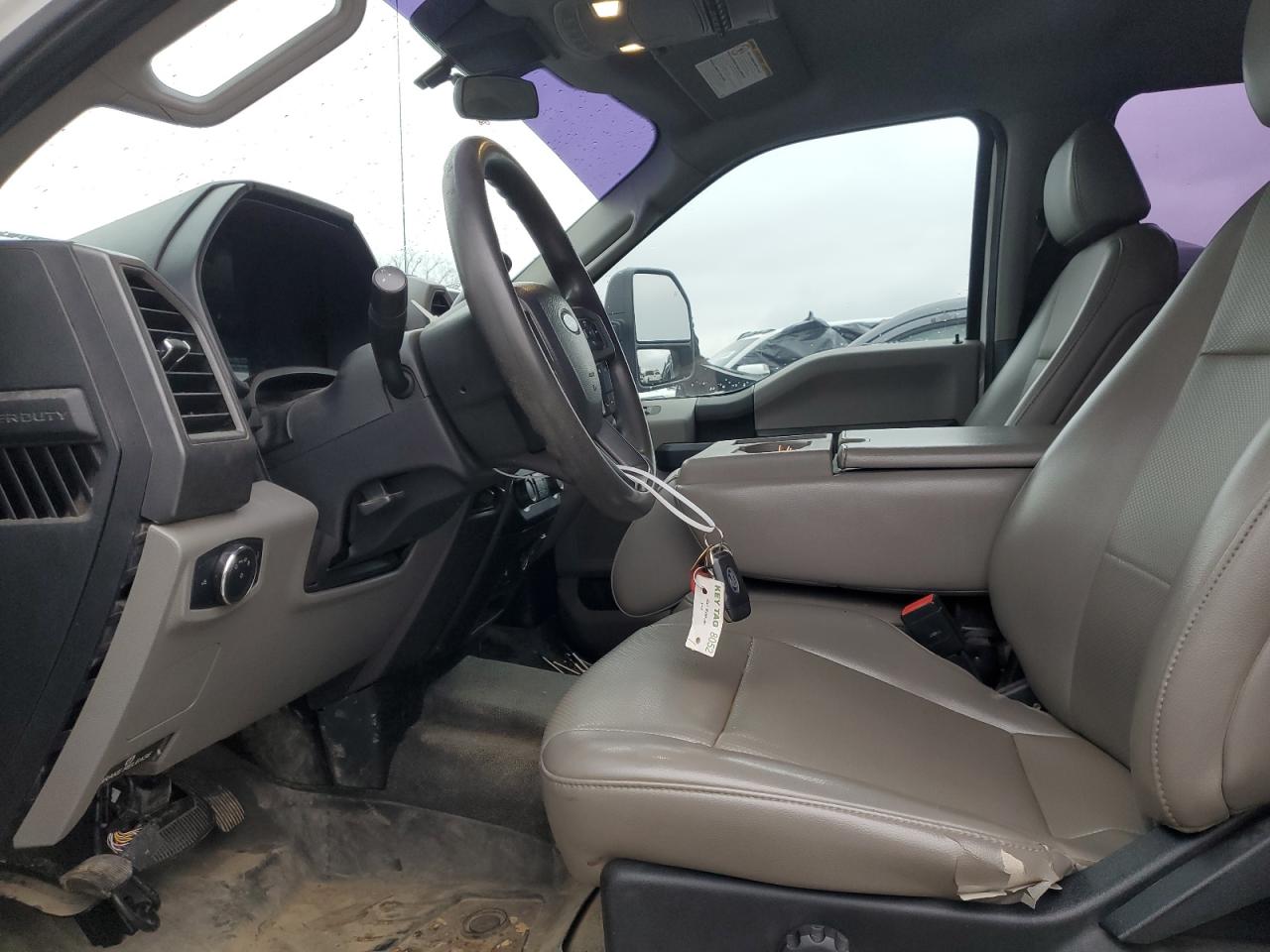 2020 Ford F350 VIN 1FT8W3BT3LED69937 Copart auction photo, mechanical damage thumbnail 7