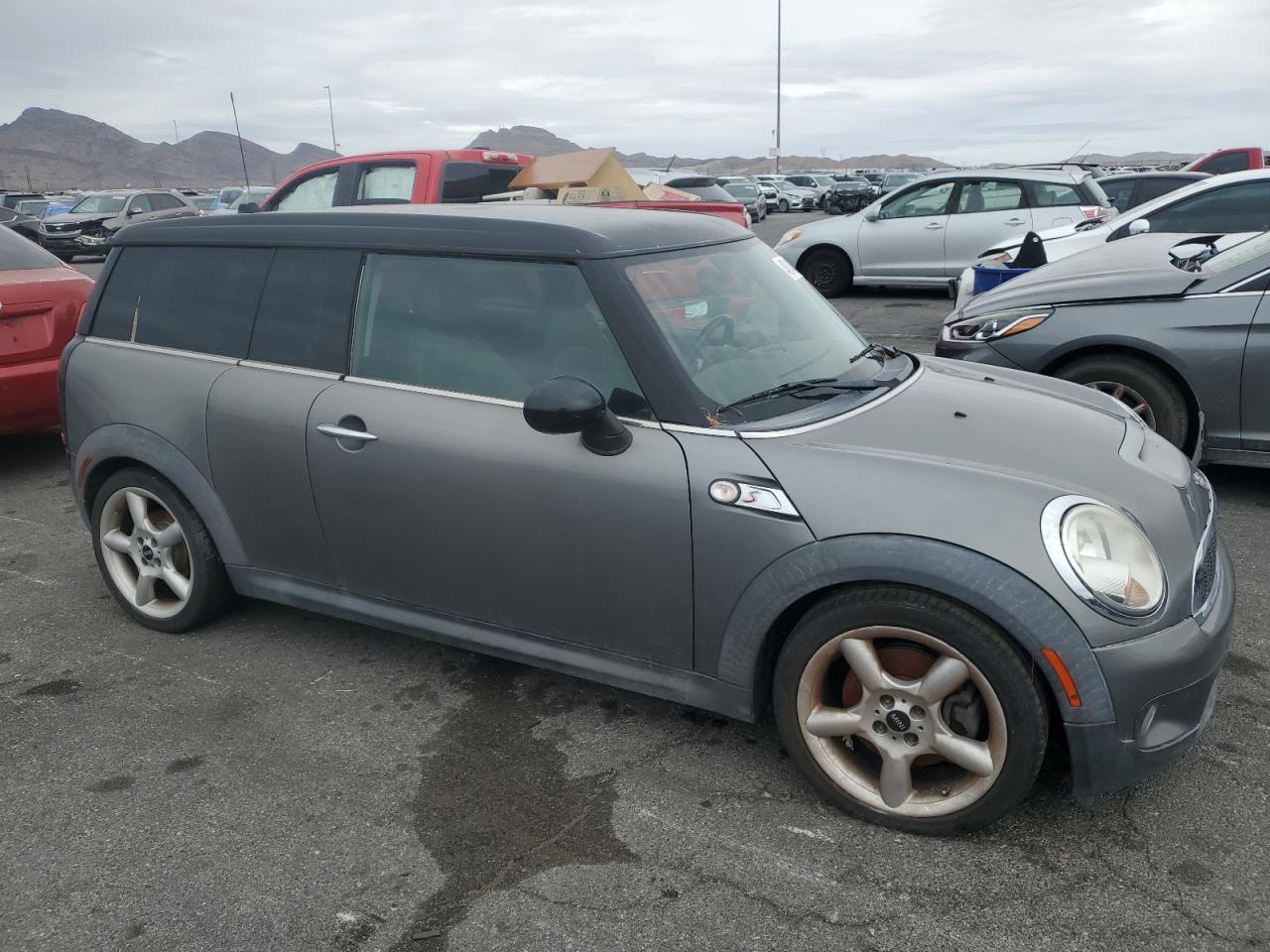2009 MINI Cooper VIN WMWMM33539TP93222 Copart auction photo, mechanical damage thumbnail 4