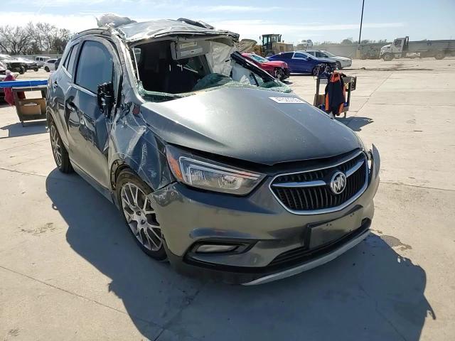 2018 Buick Encore VIN KL4CJ1SB0JB519791 Copart auction photo, rollover / hail damage thumbnail 12