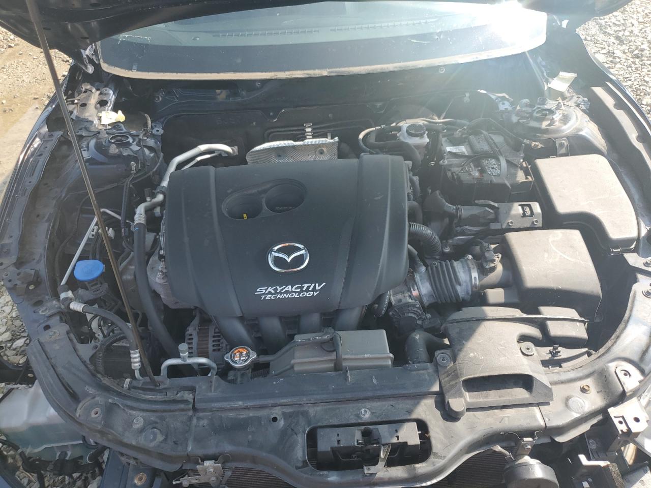 2018 Mazda 3 VIN 3MZBN1W38JM215834 Copart auction photo, front end / undercarriage damage thumbnail 11