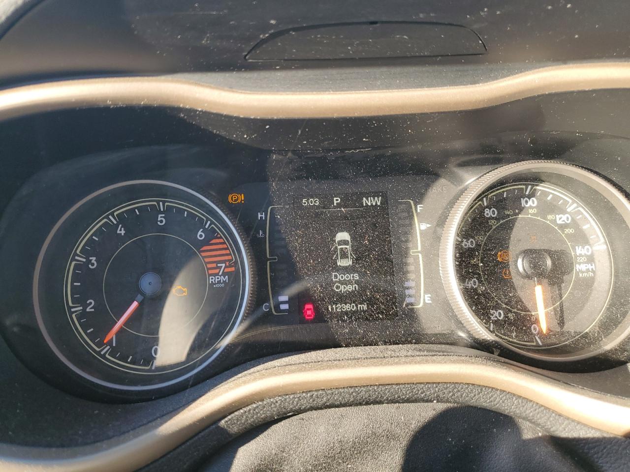 2017 Jeep Grand Cherokee VIN 1C4PJLCB8HW660774 Copart auction photo, side damage thumbnail 9