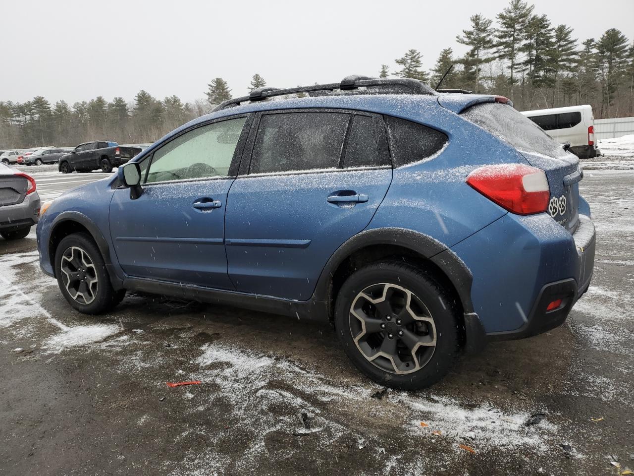 2014 Subaru XV VIN JF2GPAVC4E8323075 Copart auction photo, side damage thumbnail 2