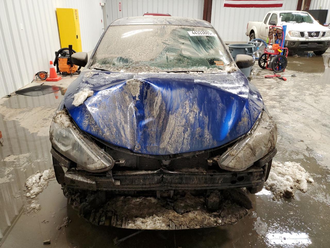 2019 Nissan Sentra VIN 3N1AB7AP6KY434051 Copart auction photo, front end / rear end damage thumbnail 5