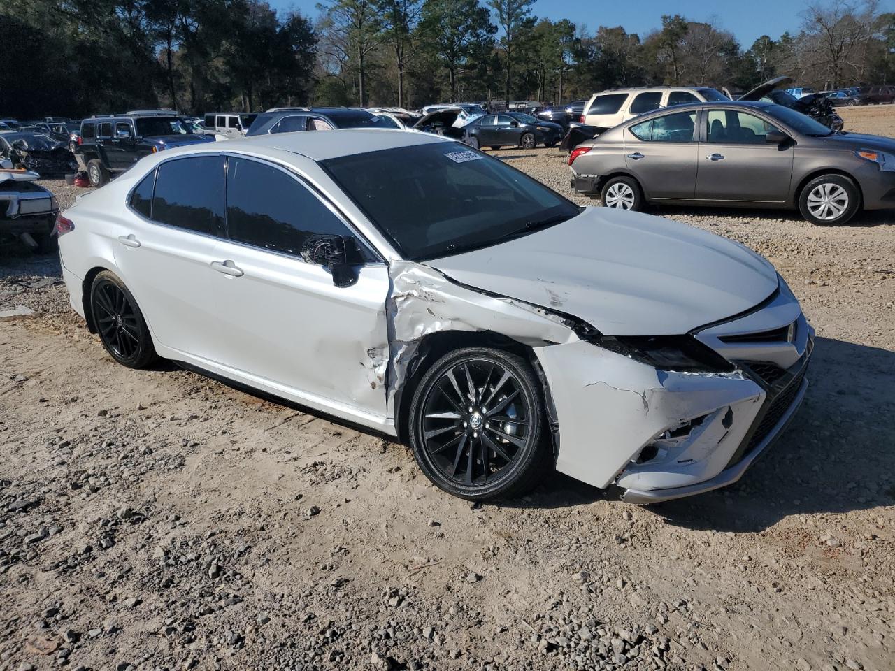 2024 Toyota Camry VIN 4T1K61AK0RU871396 Copart auction photo, front end / rear end damage thumbnail 4