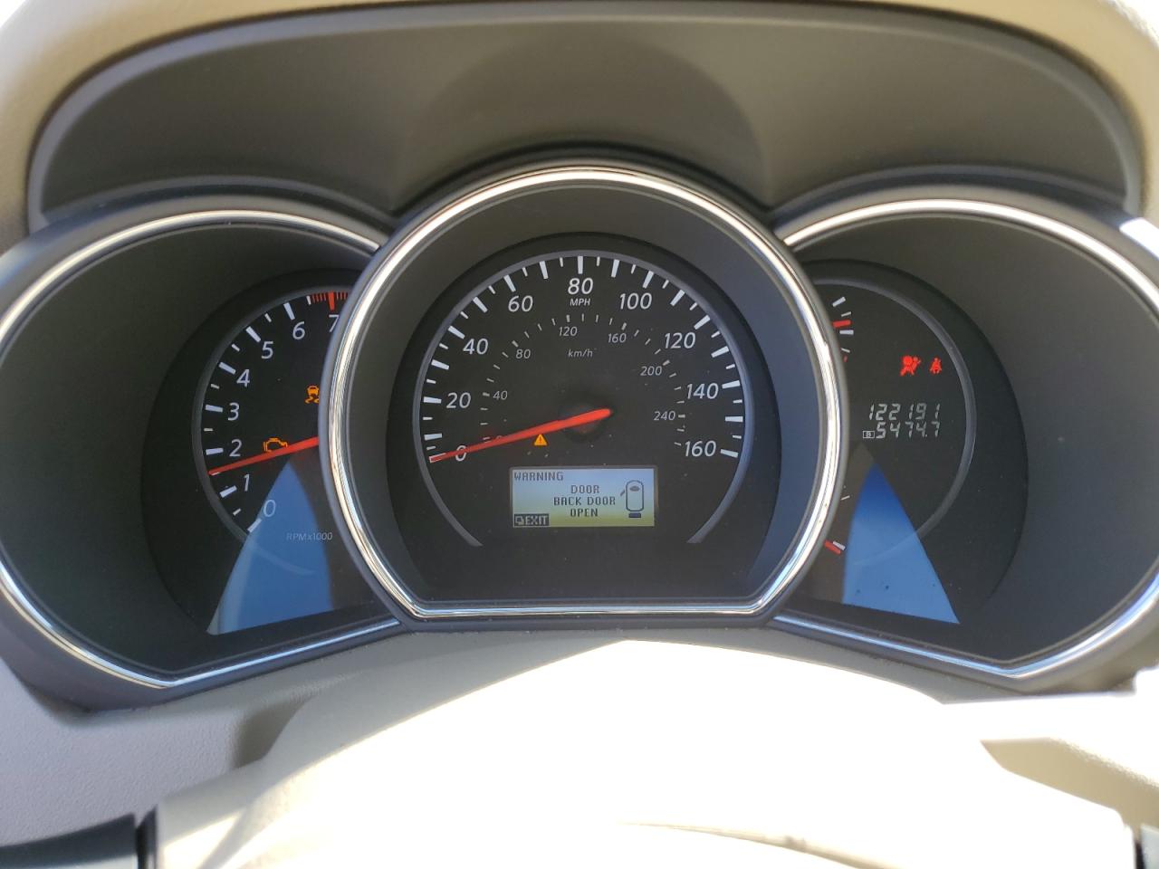 2014 Nissan Murano VIN JN8AZ1MW2EW513158 Copart auction photo, front end / undercarriage damage thumbnail 9