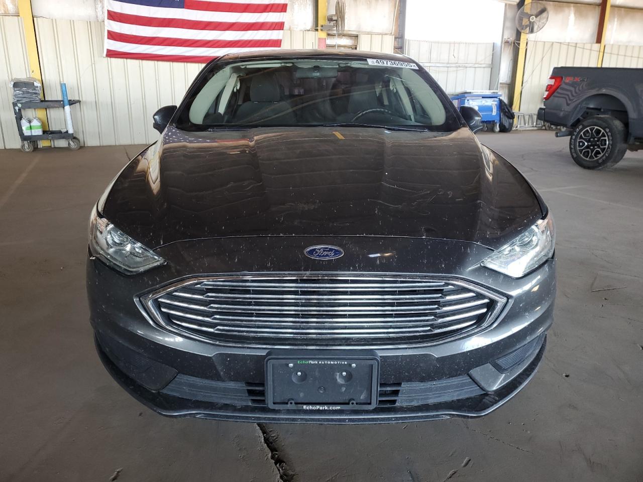 2018 Ford Fusion VIN 3FA6P0HD4JR218432 Copart auction photo, side damage thumbnail 5