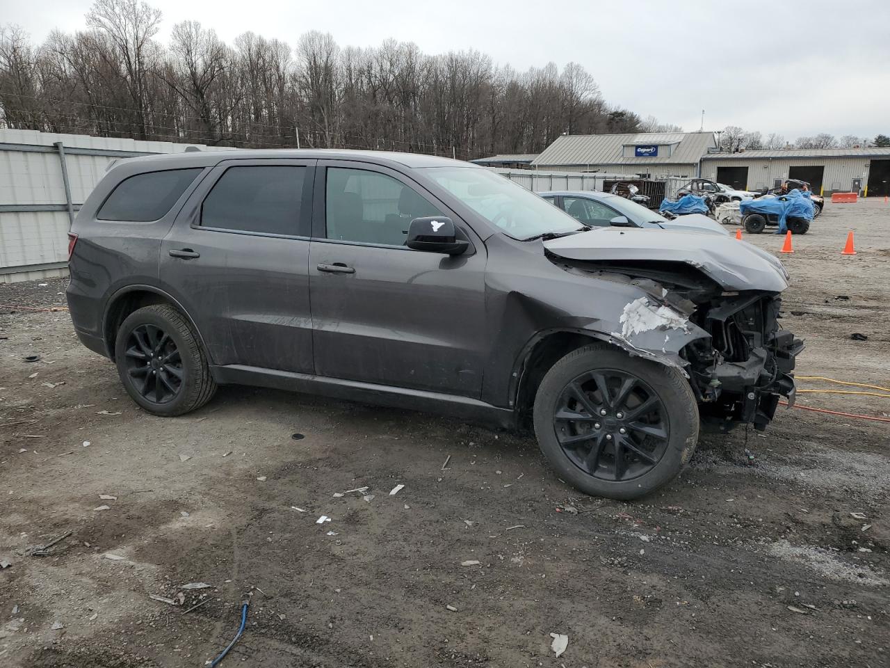 2018 Dodge Durango VIN 1C4RDJAGXJC176759 Copart auction photo, front end damage thumbnail 4