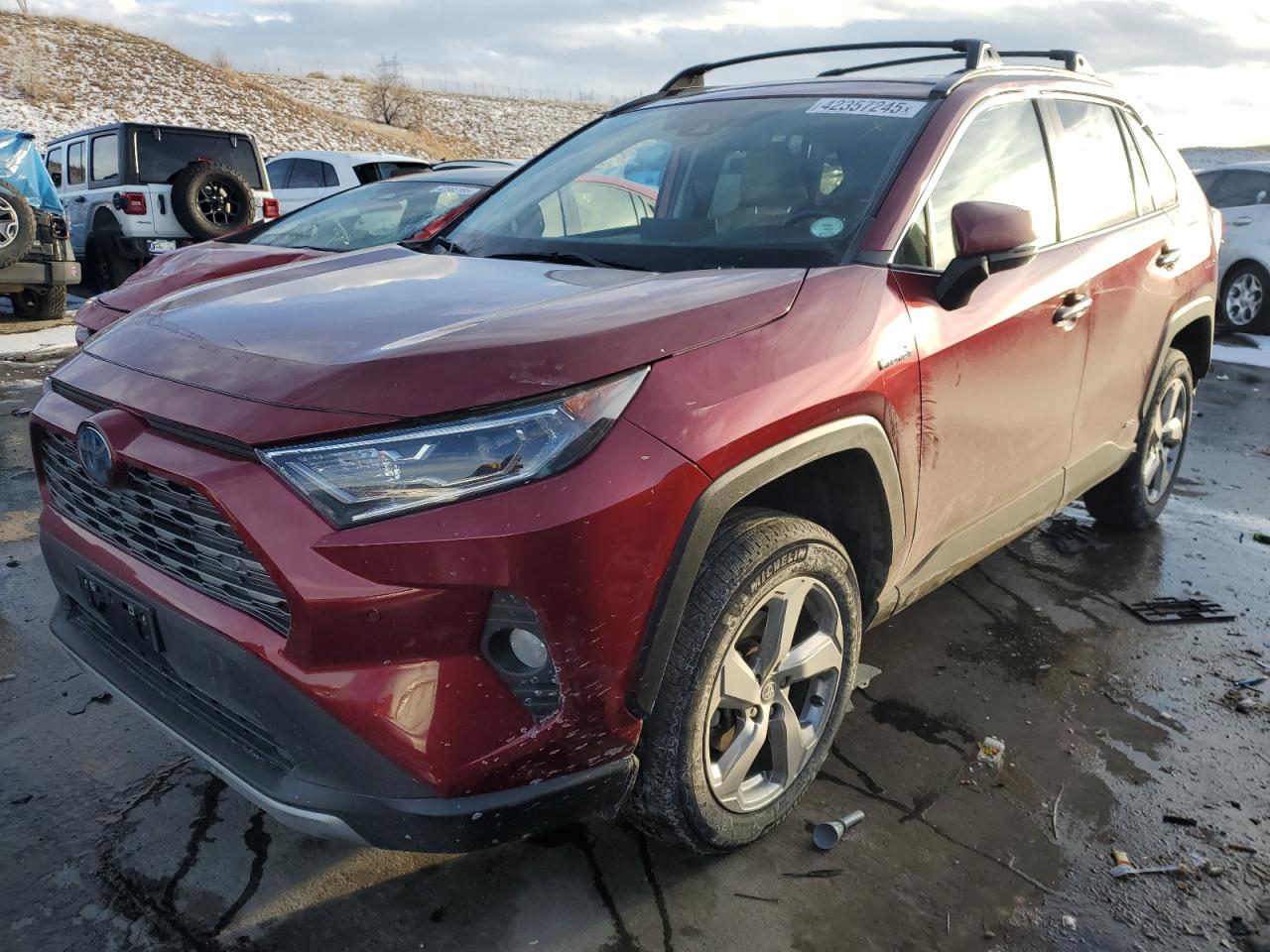 2021 Toyota RAV 4 VIN 2T3D6RFV1MW014904