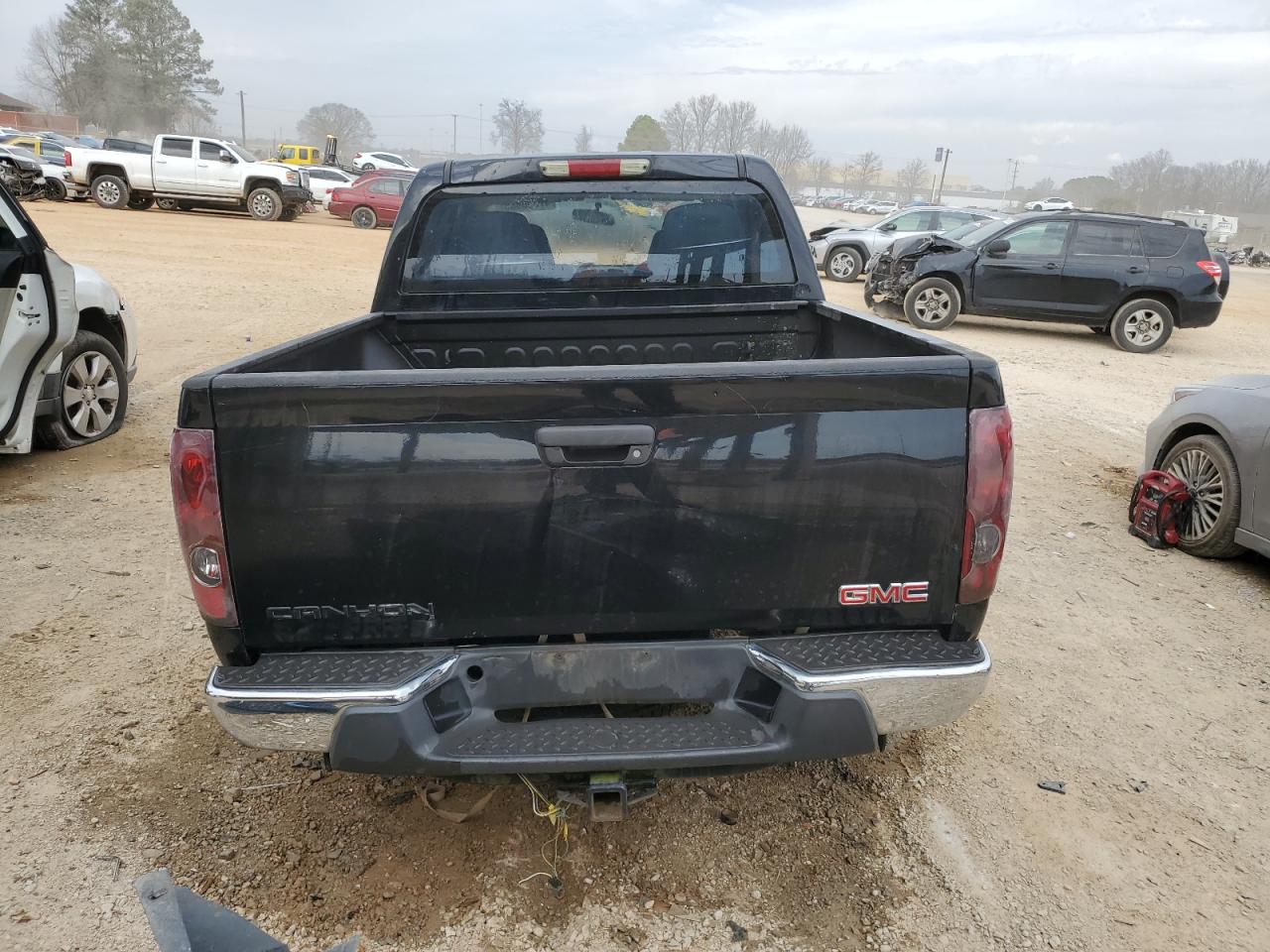 2006 GMC Canyon VIN 1GTDS136168252206 Copart auction photo, front end / top/roof damage thumbnail 6