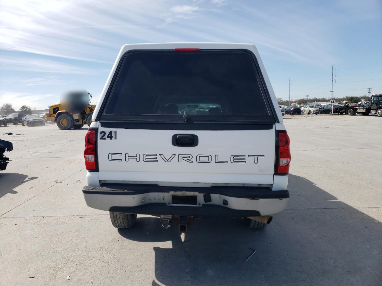 2006 Chevrolet Silverado VIN 1GCHC23U56F170848 Copart auction photo, front end / side damage thumbnail 6