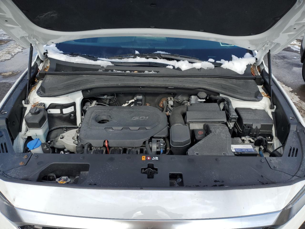 2019 Hyundai Santa Fe VIN 5NMS3CAD7KH082007 Copart auction photo, all over damage thumbnail 12