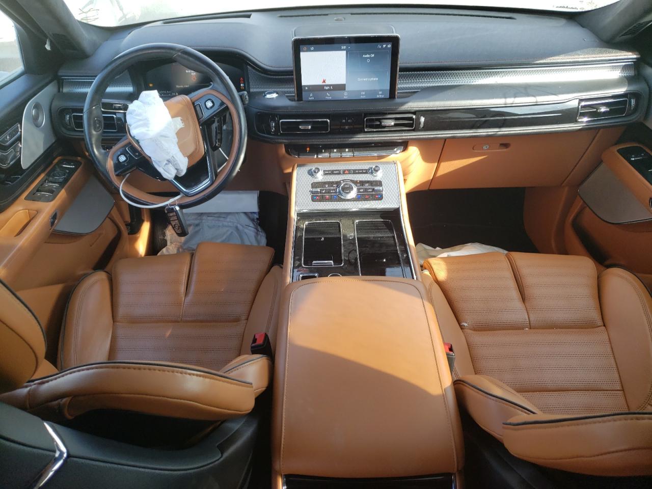 2020 Lincoln Aviator VIN 5LM5J9XCXLGL32376 Copart auction photo, front end damage thumbnail 8