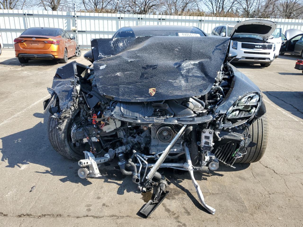 2018 Porsche Panamera VIN WP0AB2A72JL132800 Copart auction photo, mechanical / front end damage thumbnail 5