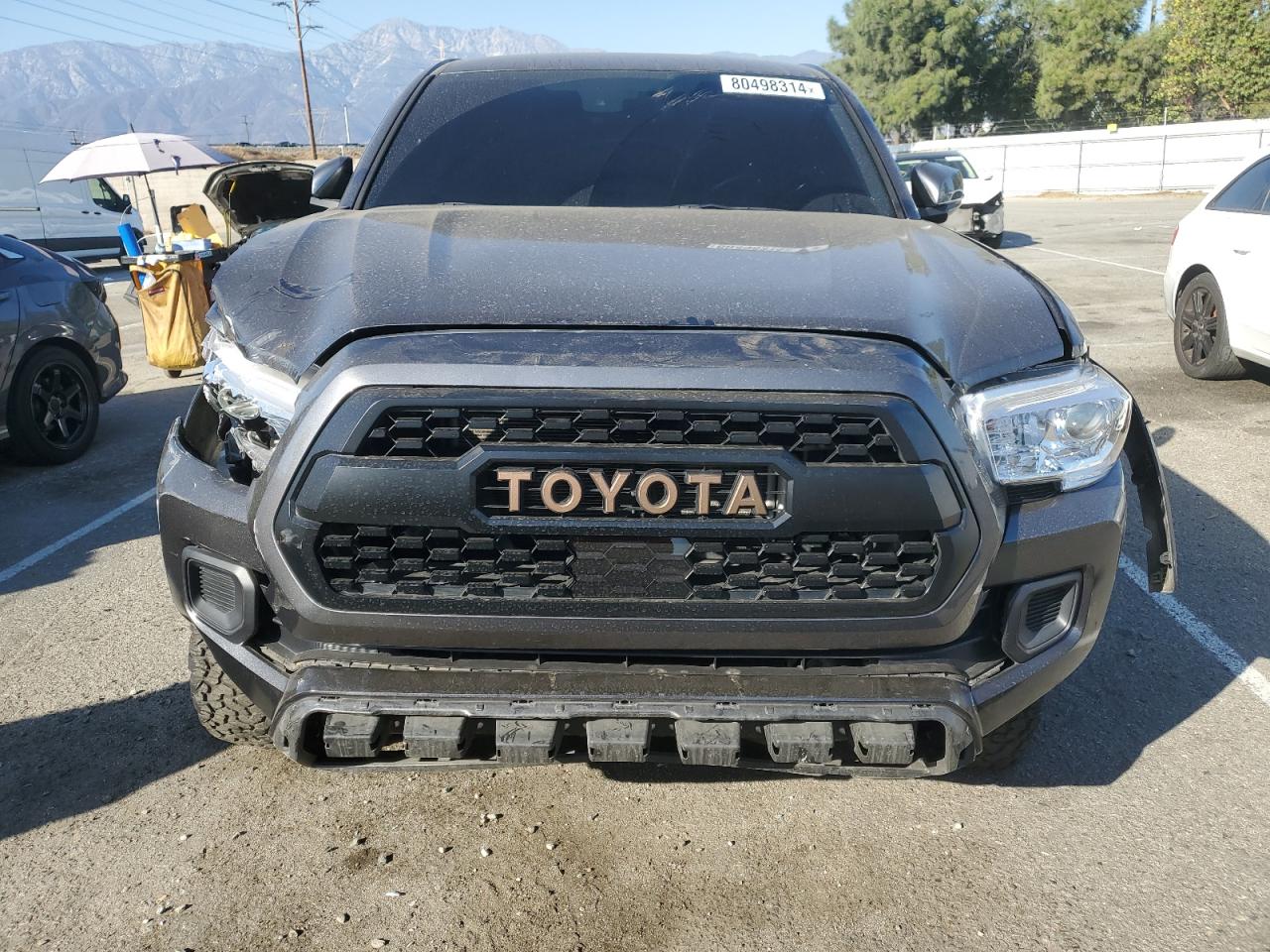 2023 Toyota Tacoma VIN 3TMCZ5AN3PM545109 Copart auction photo, side damage thumbnail 5