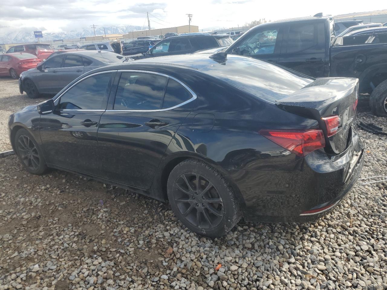 2016 Acura TLX VIN 19UUB2F35GA009677 Copart auction photo, rear end damage thumbnail 2