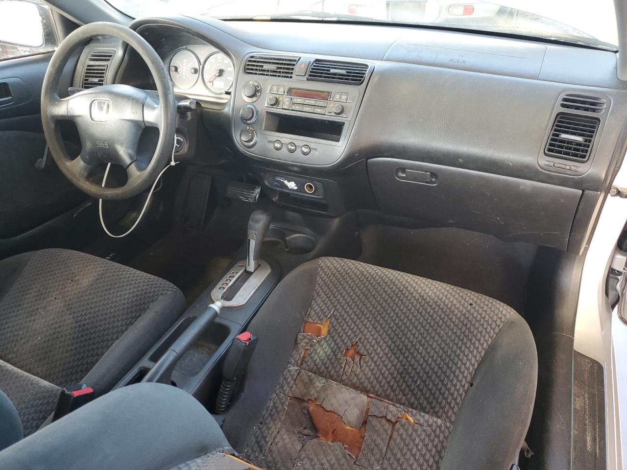2001 Honda Civic VIN 1HGEM22291L031415 Copart auction photo, rear end / minor dent/scratches damage thumbnail 8