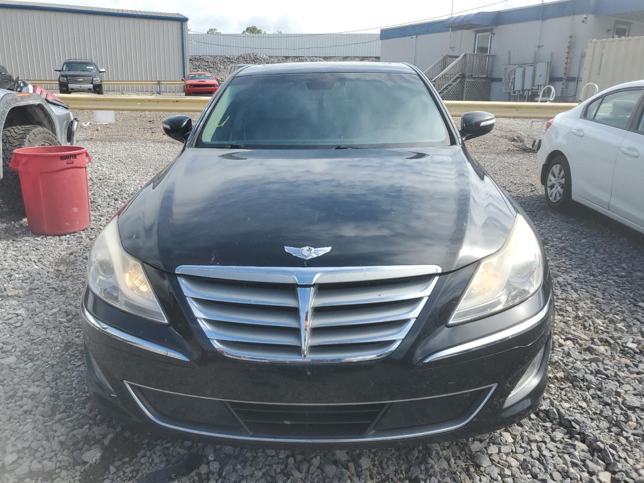 2014 Hyundai Genesis VIN KMHGC4DD2EU261121 Copart auction photo, rear end damage thumbnail 5