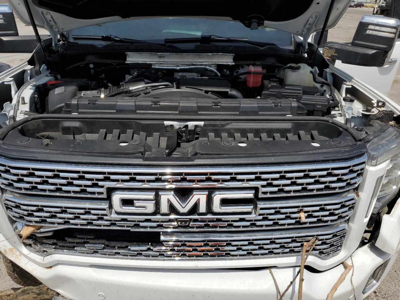 2020 GMC Sierra VIN 1GT19REY2LF277568 Copart auction photo, front end damage thumbnail 11