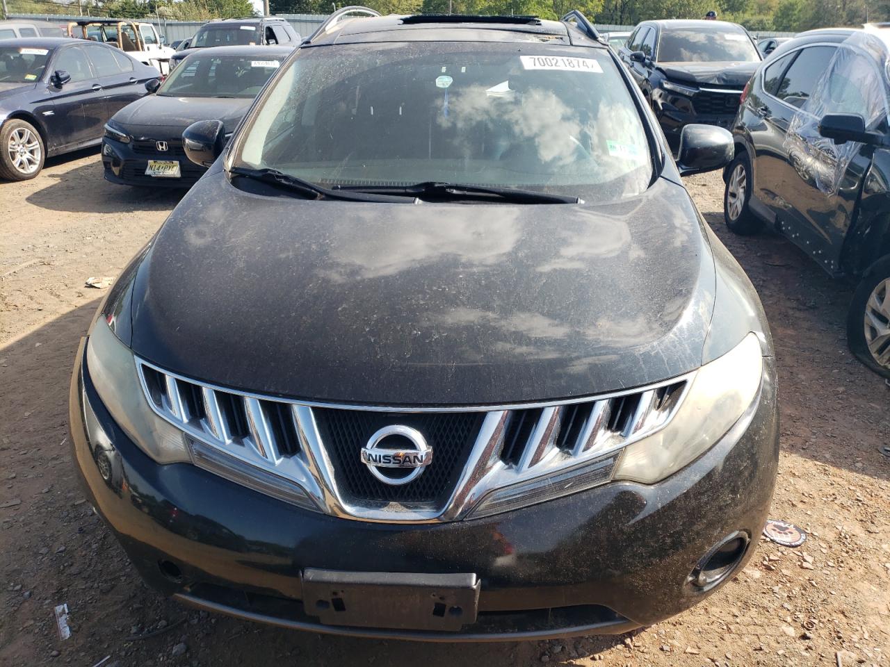 2009 Nissan Murano VIN JN8AZ18W49W214772 Copart auction photo, rear end damage thumbnail 5