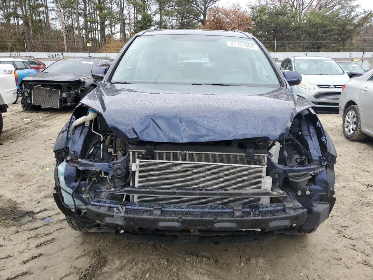 2009 Honda CR-V VIN 5J6RE487X9L045132 Copart auction photo, front end damage thumbnail 5