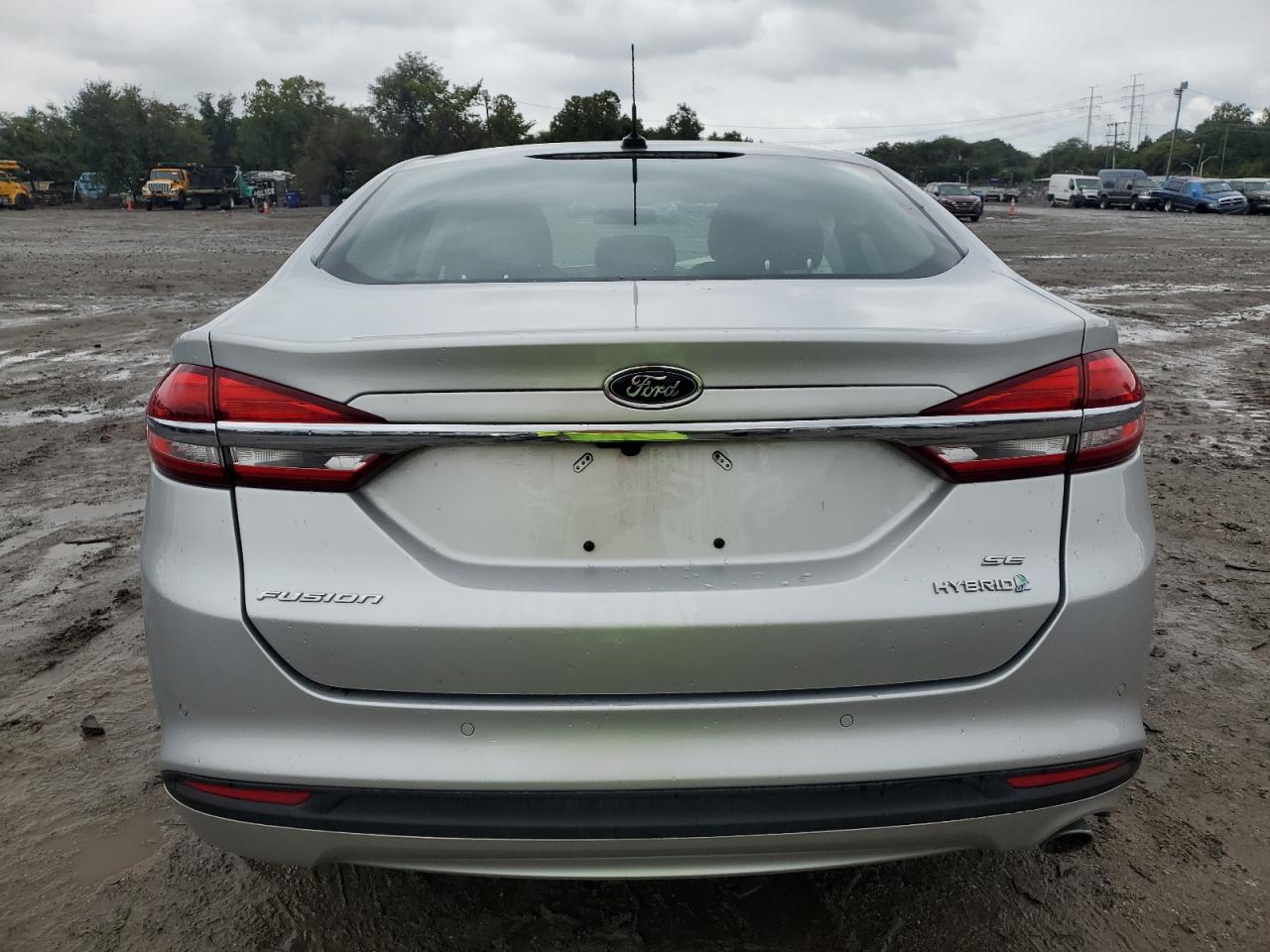 2018 Ford Fusion VIN 3FA6P0LU5JR274242 Copart auction photo, front end damage thumbnail 6
