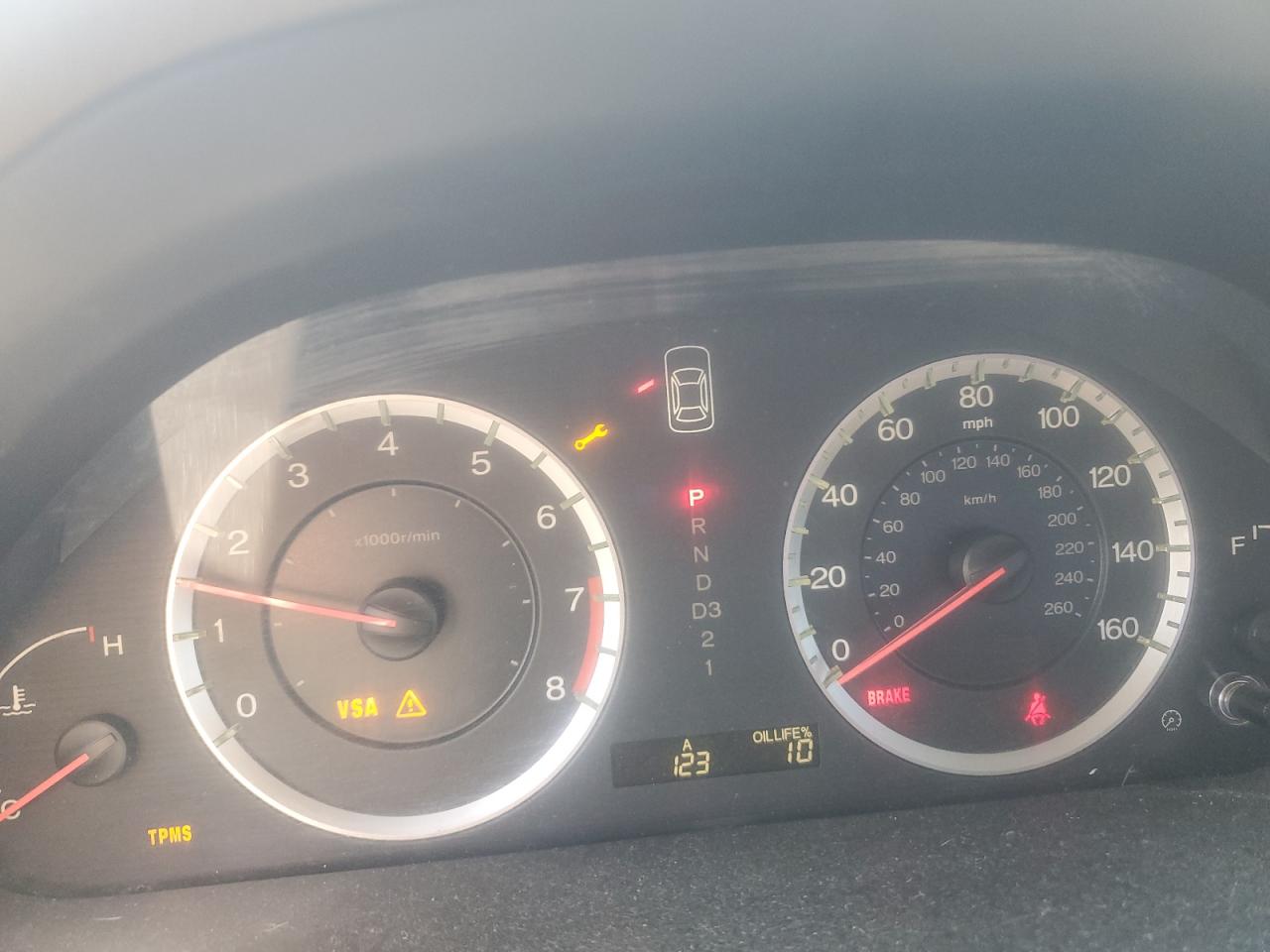 2008 Honda Accord VIN JHMCP26338C074513 Copart auction photo, normal wear damage thumbnail 9