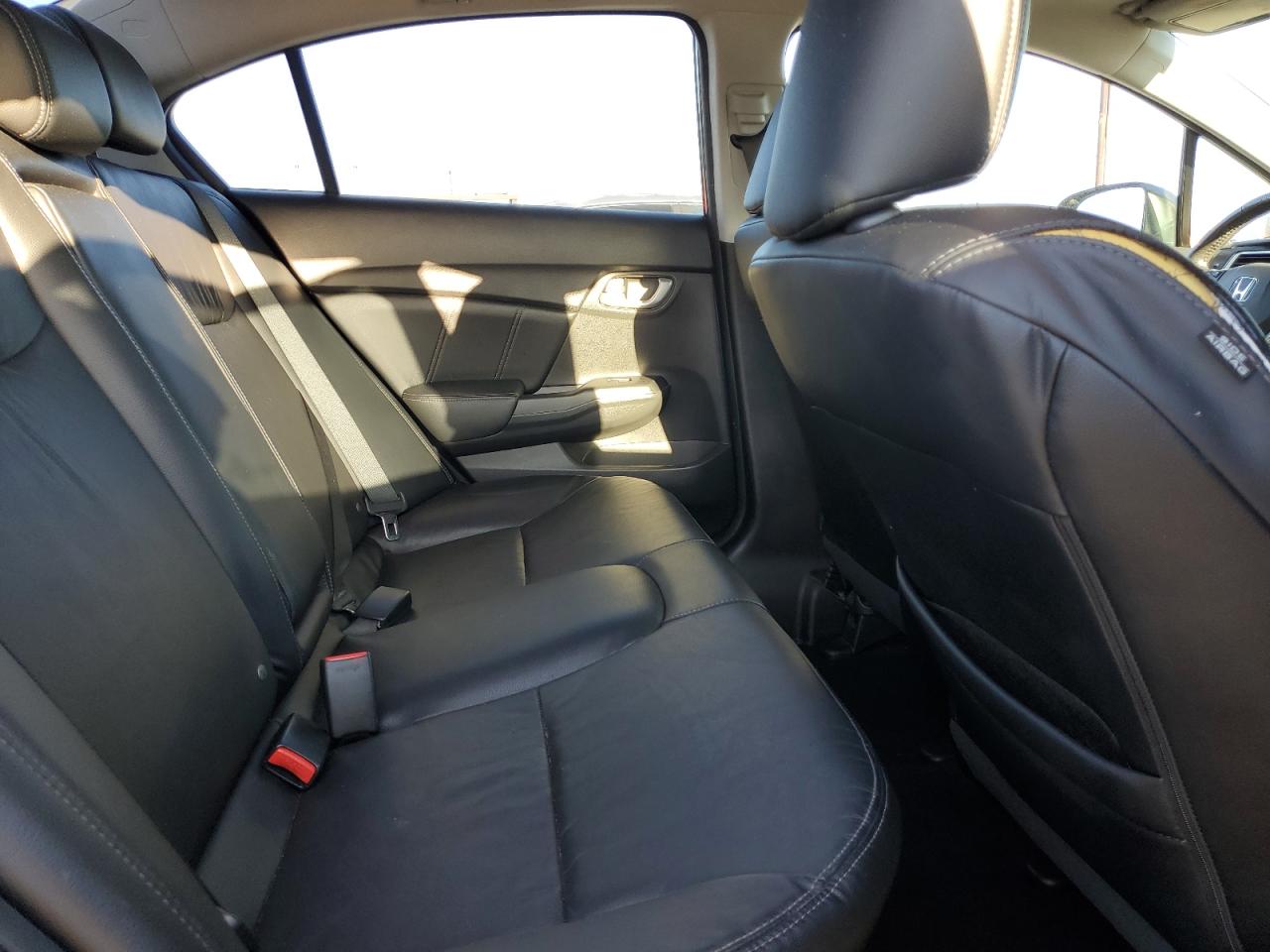 2015 Honda Civic VIN 2HGFB2F91FH522969 Copart auction photo, side damage thumbnail 10
