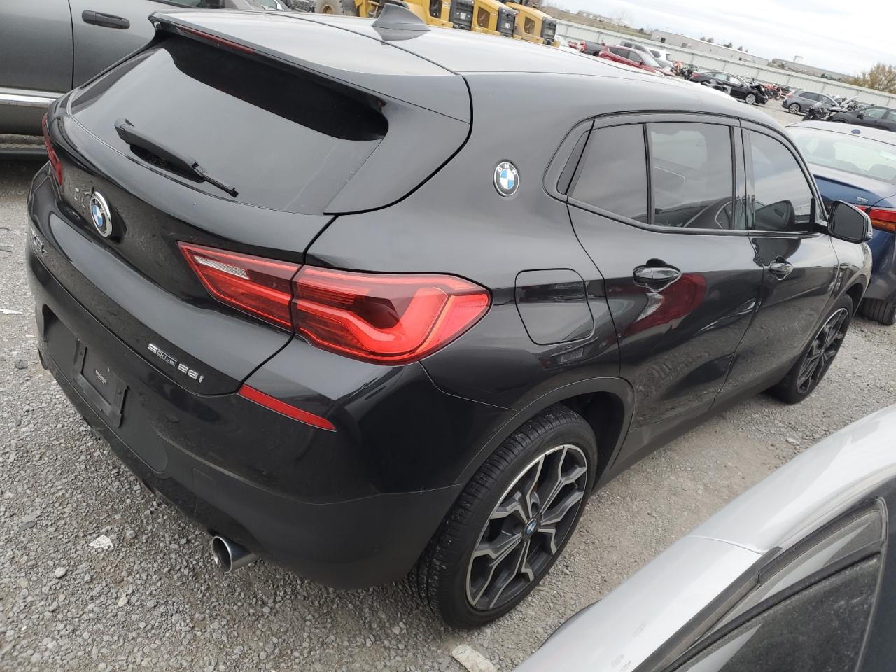 2018 BMW X2 VIN WBXYJ3C30JEJ64945 Copart auction photo, water/flood / minor dent/scratches damage thumbnail 3