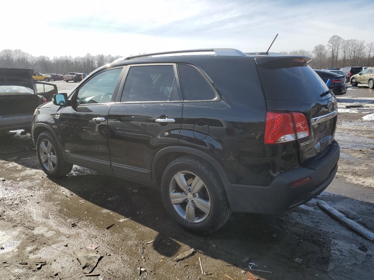 2013 KIA Sorento VIN 5XYKUDA64DG415362 Copart auction photo, front end / rear end damage thumbnail 2