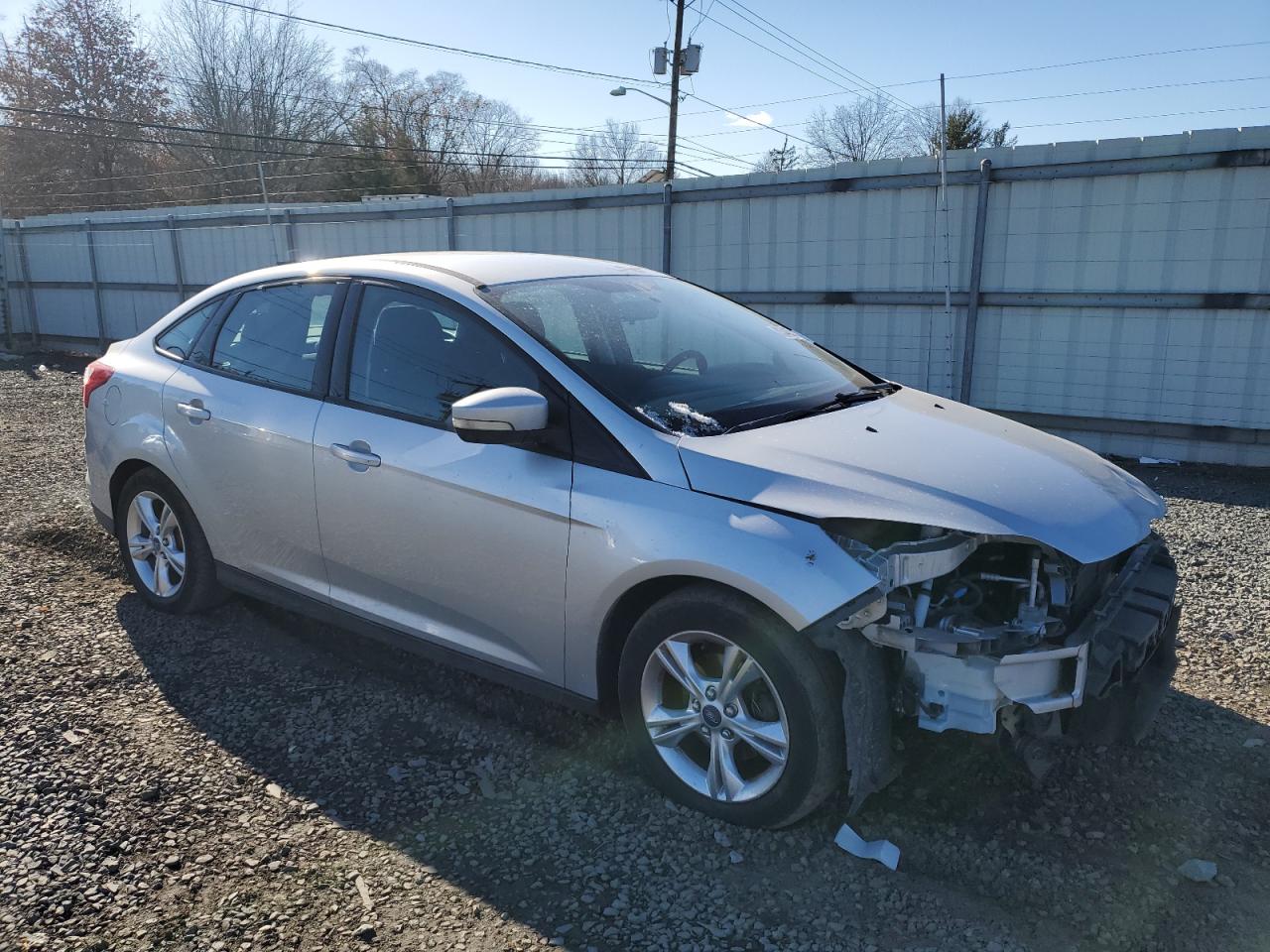 2014 Ford Focus VIN 1FADP3F29EL162857 Copart auction photo, front end damage thumbnail 4