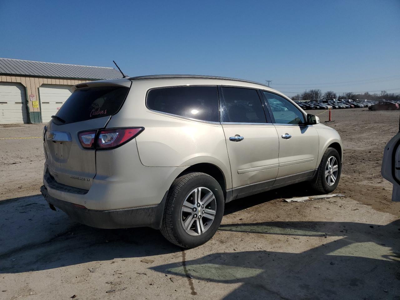 2015 Chevrolet Traverse VIN 1GNKVHKDXFJ109021 Copart auction photo, rear end damage thumbnail 3