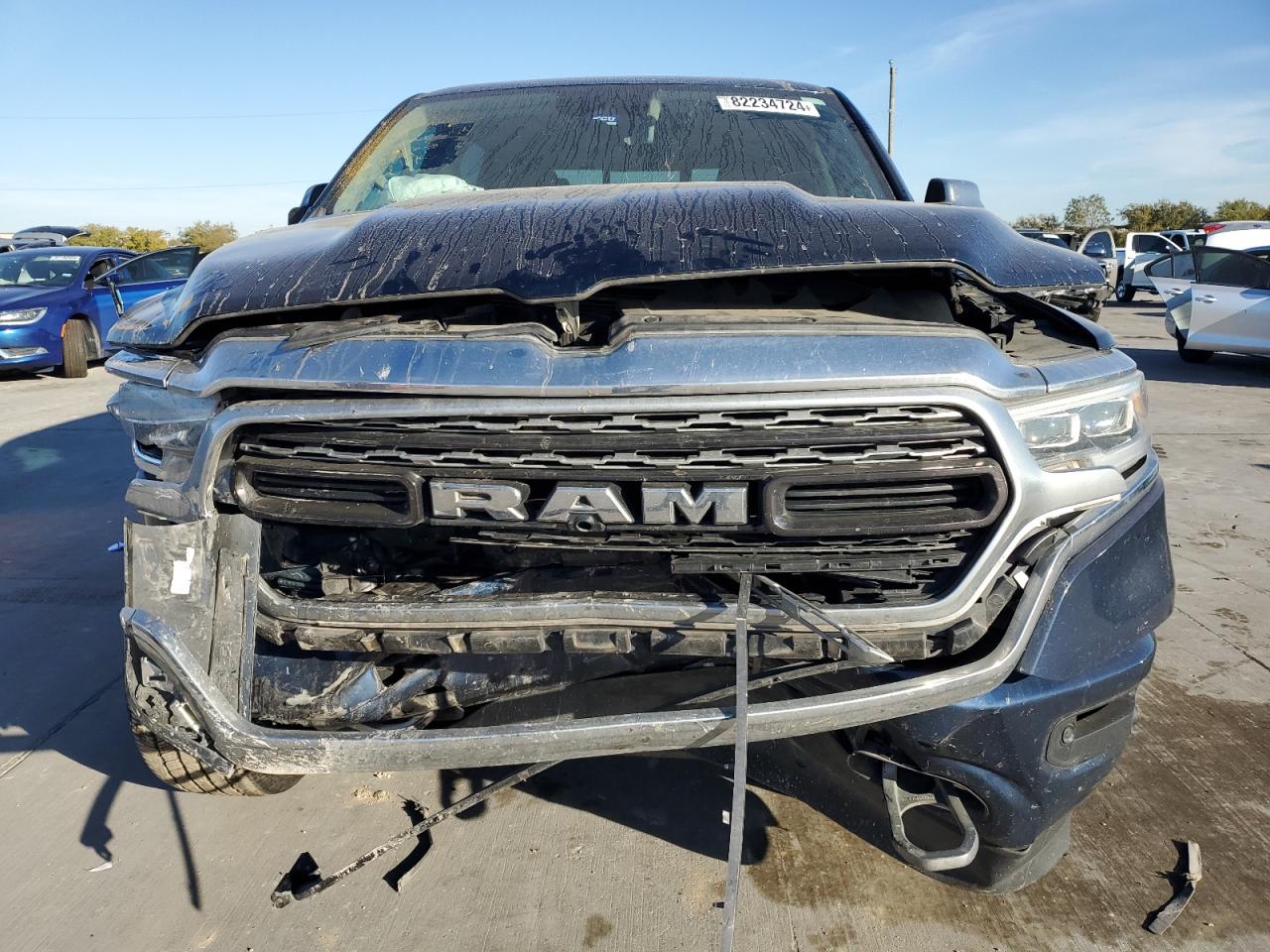 2022 RAM 1500 VIN 1C6SRFHTXNN216813 Copart auction photo, front end / minor dent/scratches damage thumbnail 5