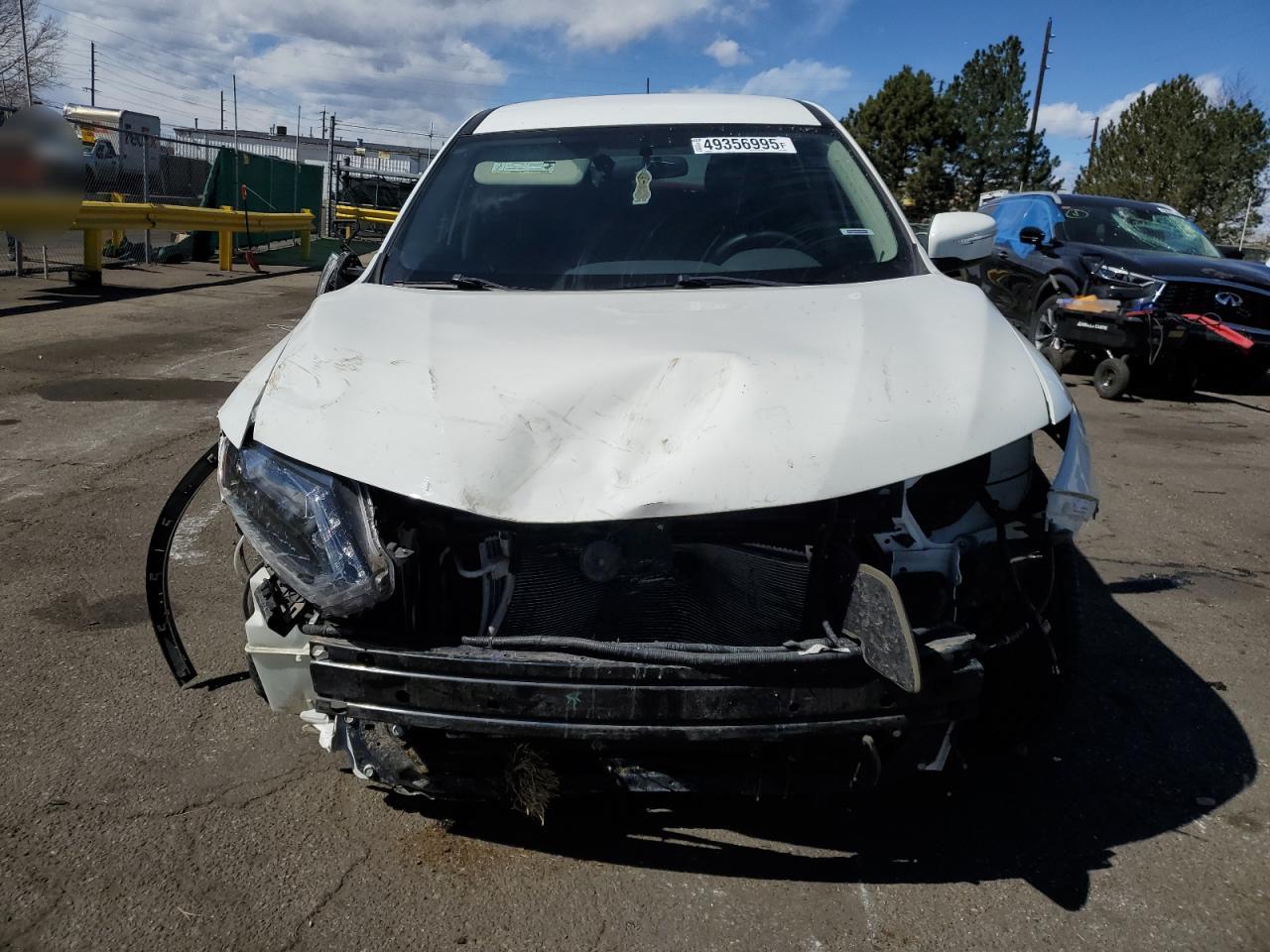 2015 Nissan Rogue VIN KNMAT2MV9FP569829 Copart auction photo, front end damage thumbnail 5