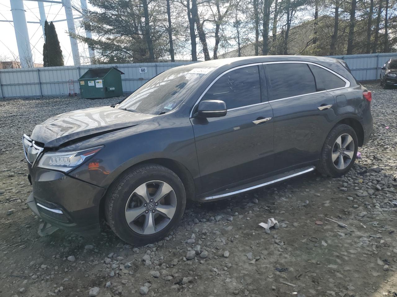 2016 Acura MDX VIN 5FRYD4H25GB010313