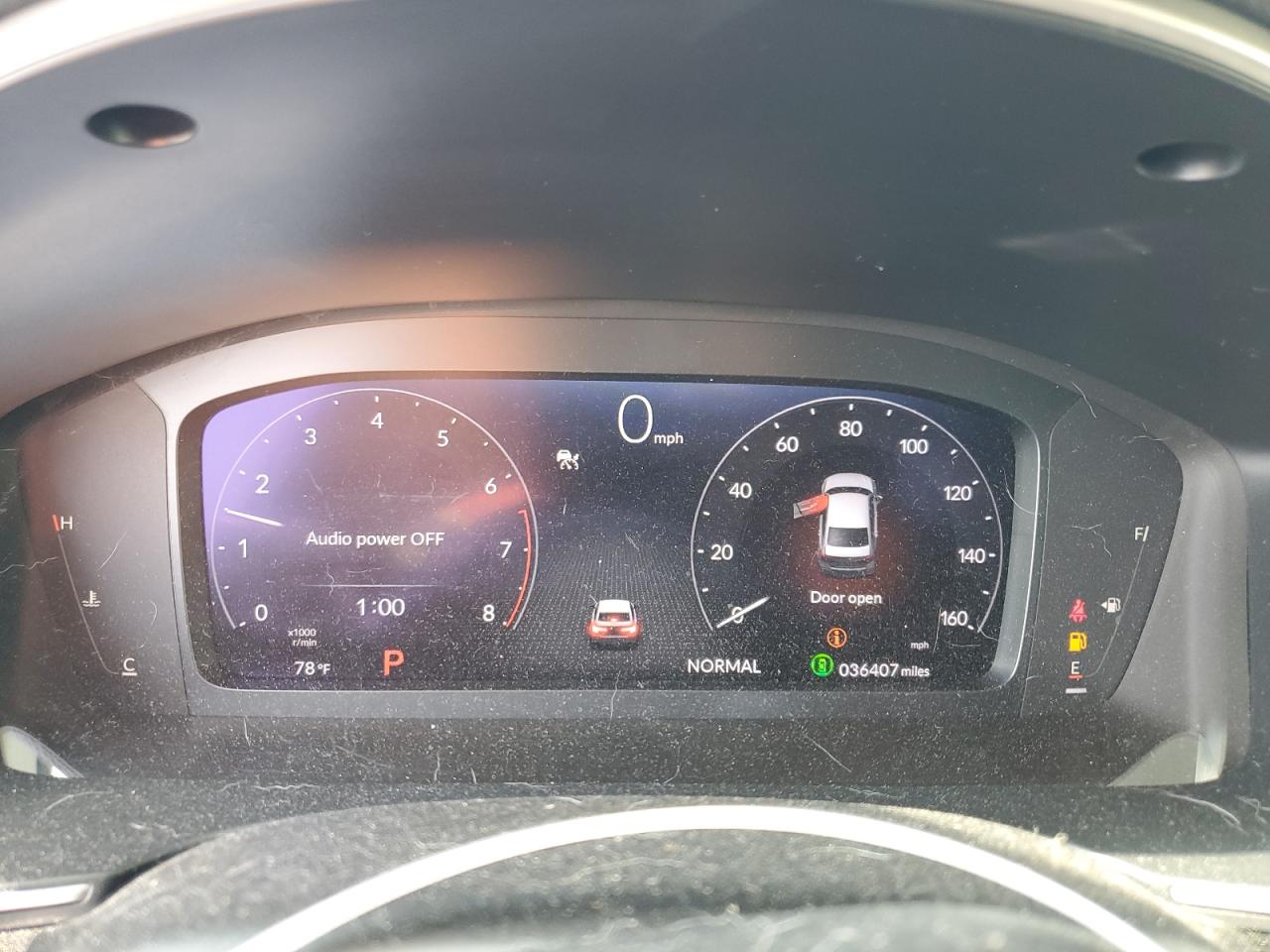 2022 Honda Civic VIN 2HGFE1F96NH312738 Copart auction photo, front end damage thumbnail 9