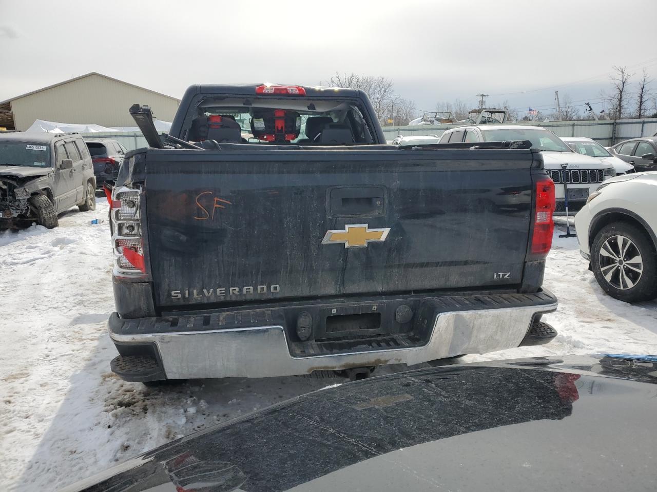 2014 Chevrolet Silverado VIN 1GCVKSECXEZ237970 Copart auction photo, all over damage thumbnail 6