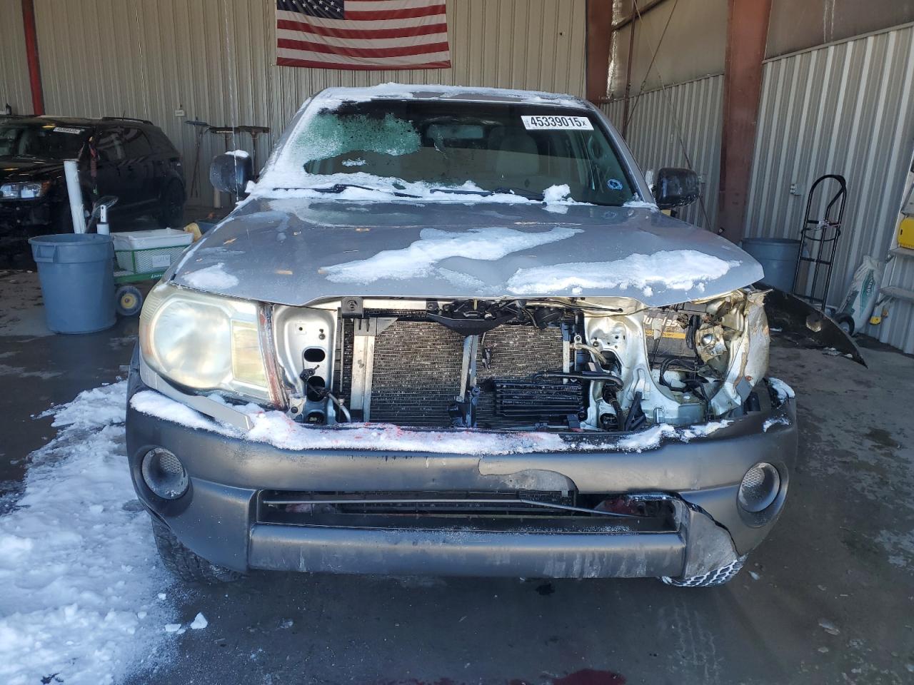 2011 Toyota Tacoma VIN 5TFUU4EN0BX001483 Copart auction photo, front end damage thumbnail 5