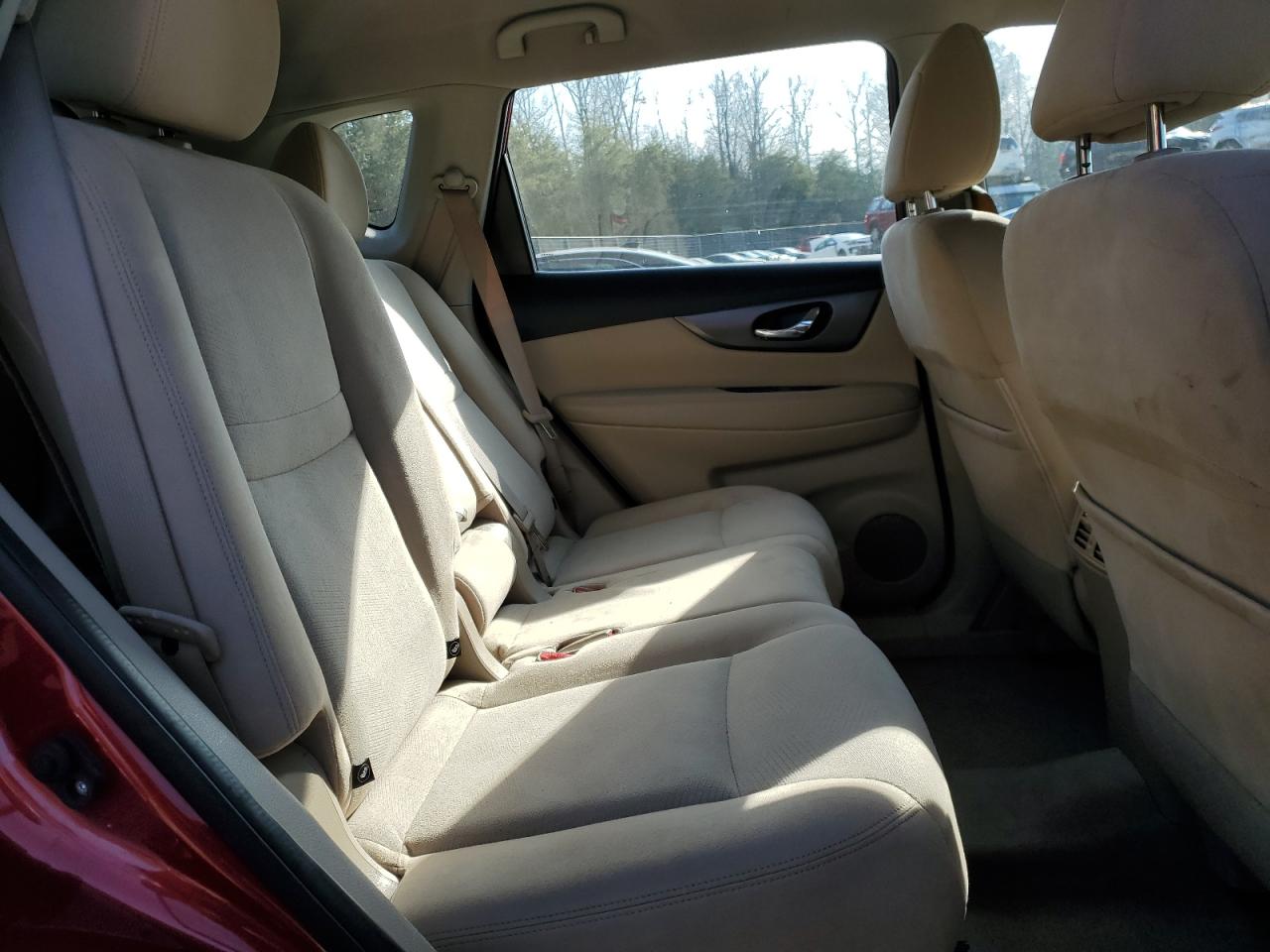 2015 Nissan Rogue VIN KNMAT2MTXFP589165 Copart auction photo, all over damage thumbnail 11